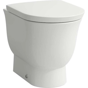 Laufen The New Classic - Стояща тоалетна, заден/долен отвод, без ръб, матово бяло H8238517570001 (H8238517570001)