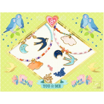 DJECO Obloha 2 viacvrstvové korálkové náramky s príveskami