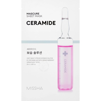 Missha Mascure Moisture Barrier Solution Sheet Mask Маска за лице дамски 28ml