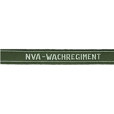 Nášivka páska NVA na rukáv 'WACHREGIMENT D.NVA'
