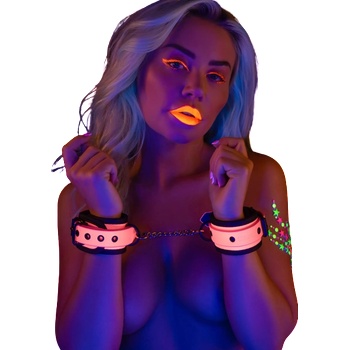 ostatní Розови светещи белезници Pink Baddie