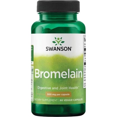 Swanson Bromelin 500 mg 60 kapsúl