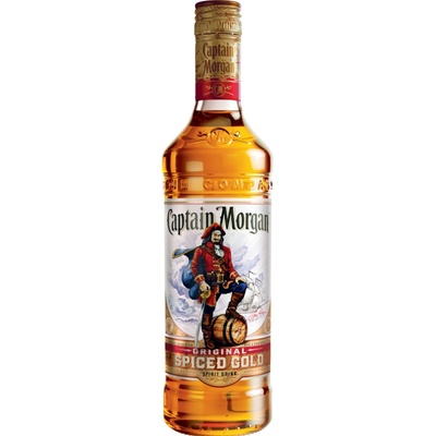 Captain Morgan Original Spiced Gold 35% 1 l (holá láhev) – Zboží Mobilmania