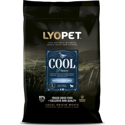 Lyopet Cool Puppy Krůta a kachna 1,5 kg