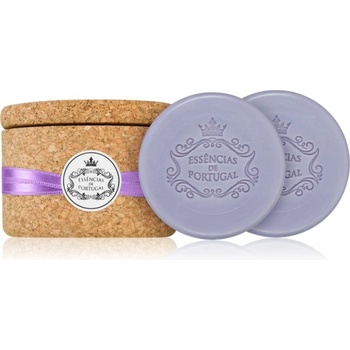 Essencias de Portugal + Saudade Traditional Lavender tuhé mýdlo 2x 50 g kosmetická sada