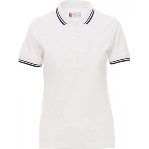 PAYPER skipper lady 001027-0021 / Поло тениска с къс ръкав - бяло/тъмносиньо m (001027002100002m)
