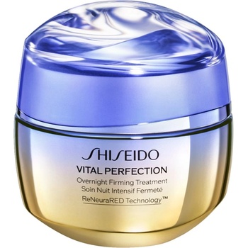 Shiseido Vital Perfection Overnight Firming Advanced Treatment нощен стягащ лифтинг крем 50ml