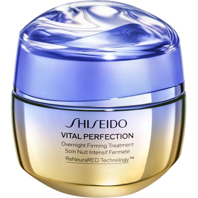 Shiseido Vital Perfection Overnight Firming Advanced Treatment нощен стягащ лифтинг крем 50ml