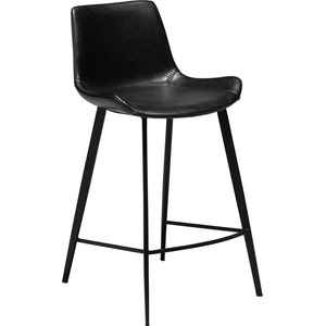 DAN-FORM Denmark Черен бар стол от изкуствена кожа DAN-FORM Дания , височина 91 cm Hype - DAN-FORM Denmark (200490700)