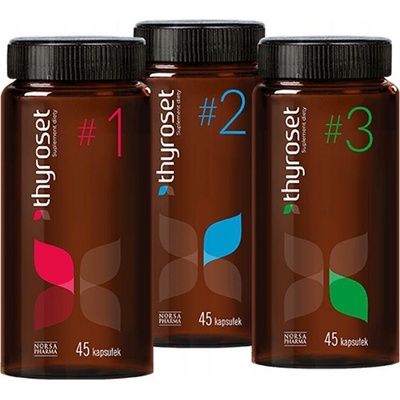 NORSA PHARMA Thyroset 135 kapslí