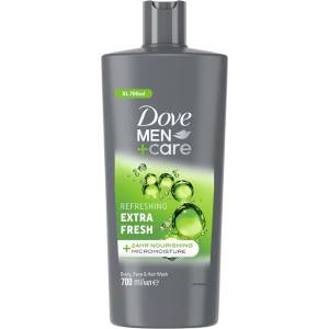 Dove душ гел за мъже, 700мл, Extra fresh