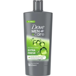 Dove душ гел за мъже, 700мл, Extra fresh