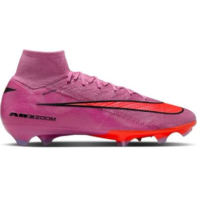 Nike Футболни бутонки Nike Mercurial Superfly 10 Elite Adults Firm Ground Football Boots - Pink/Black