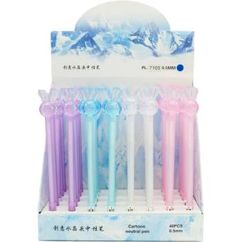 Гел химикалка Зайче кристал