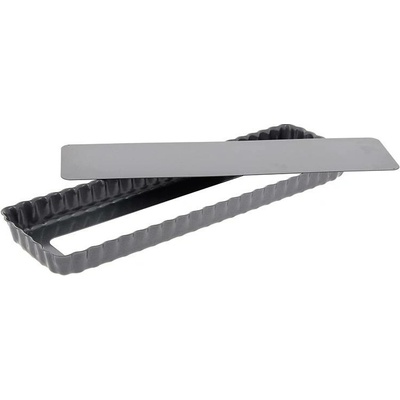 de Buyer Obdélníková nepřilnavá dortová forma s odnímatelným dnem 35,6 cm