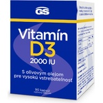 GS Vitamín D3 2000 IU 90 kapsúl