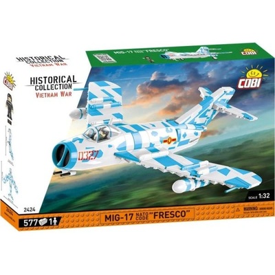 Cobi Vietnam War MIG-17 FRESCO, 1: 32, 588 к, 1 ф