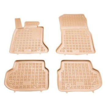 Rezaw-Plast Гумени стелки за bmw 5 Серия f10 / f11 (2010-2013) - тип леген - бежови