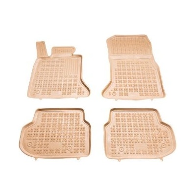 Rezaw-Plast Гумени стелки за bmw 5 Серия f10 / f11 (2010-2013) - тип леген - бежови