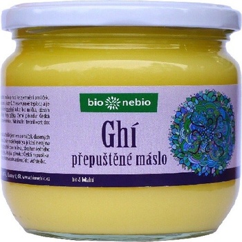 BioNebio Bio Prepustené maslo ghí České Bio 425 ml