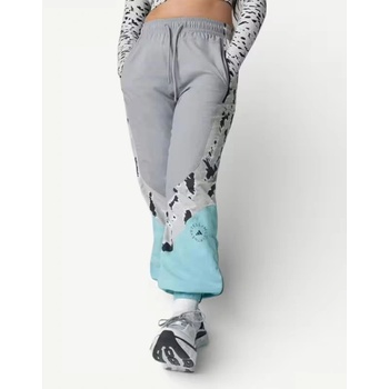 Adidas х Stella McCartney Color Blocked Woven Track Pants Grey