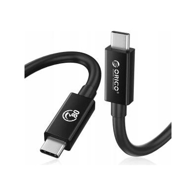ORICO Thunderbolt 5 USB-C Cable 80Gbps, 240W, 8K@60Hz, 1.5m, black