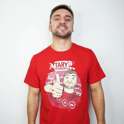 Tričko Tary Povoroznyk Red – Sleviste.cz