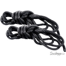 Sex and Mischief S&M Silky Rope Kit - Black