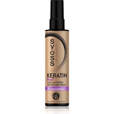 Syoss Keratin Heat защитен спрей за топлинно третиране на косата 200ml