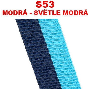 Stuha modro-světle modrá