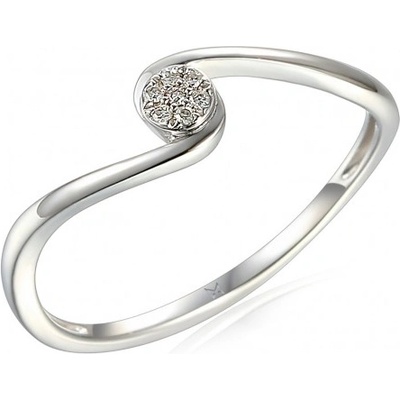 Gems Diamantový prsten Ruby bílé zlato 3868001 0 55 69