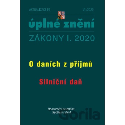 Aktualizace I/5 2020 O daních z příjmu, Silniční daň - Zmírnění dopadu pandemie nemoci COVID-19 na ekonomiku České republiky.