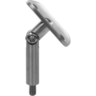 Držiak madla ø 42,4 mm s kĺbom, M8, brúsená AISI 304