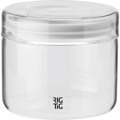 RIG-TIG Кухненски буркан за съхранение store-it 500 мл, прозрачен сив, стъкло, rig-tig (rigz002301)