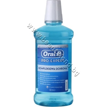 Oral-B Вода за уста Oral-B Pro-Expert Multi Protection, 500 ml, p/n OB-0102303 - Вода за уста за цялостна грижа (OB-0102303)