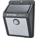 Extol LED светлина в нощен режим на готовност, 0, 4 W, 16 LED; 120 Lm, соларен панел + сензор, литиево-йонна батерия, 1200 mAh, възможност за монтиране на стена