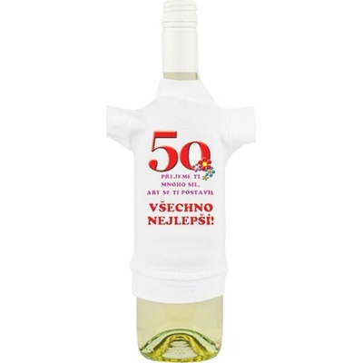 Divja Tričko na fľašu k päťdesiatke II CZ