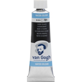 Van Gogh 20017011 Акварелна боя Ivory Black 10 ml 1 бр (20017011)