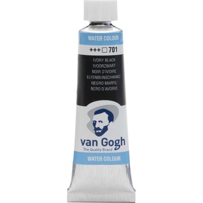 Van Gogh 20017011 Акварелна боя Ivory Black 10 ml 1 бр (20017011)