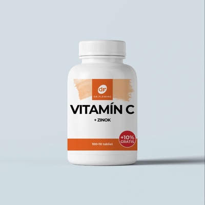 Dr.fleming Vitamin C 500mg + Zinok +10% gratis 110 kapsúl