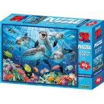 Philos Пъзел 3D Dolphin Deligh 63 части
