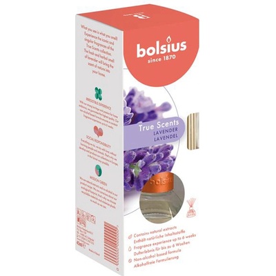 Bolsius Vonný difuzér Levanduľa 45 ml
