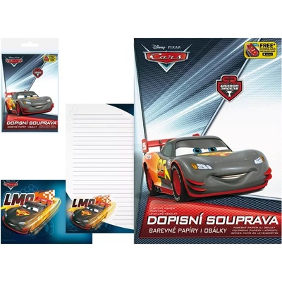 MFP paper s.r.o. Dopisní souprava LUX Disney Cars 2