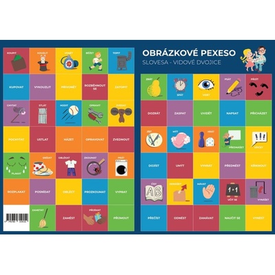 Pexeso - Český jazyk - Vidové dvojce - PhDr. Martin Staněk