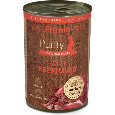 Fitmin Dog Purity Beef with Liver 400 g