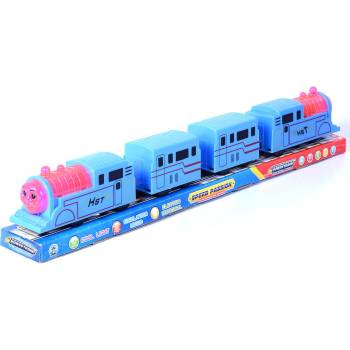 Image 1 of Armtoys ДЕТСКИ ГОЛЯМ СИН ВЛАК С ОЧИ НА БАТЕРИИ В БЛИСТЕР