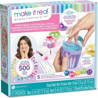 Make It Real Игрален комплект Make it Real - Студио за маникюр с блясък