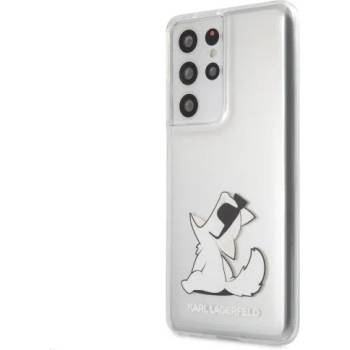 Гръб Karl Lagerfeld Choupette Fun за Samsung Galaxy S21 Ultra (KLHCS21LCFNRC, KLHCS21LCFNRCPI)