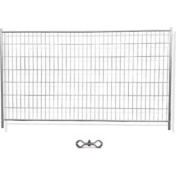 Kovový mobilný plot, 2400 x 2100 mm