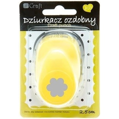dpCraft Dekorační děrovačka 2,5cm – kvítek (JCDZ-110-024)
